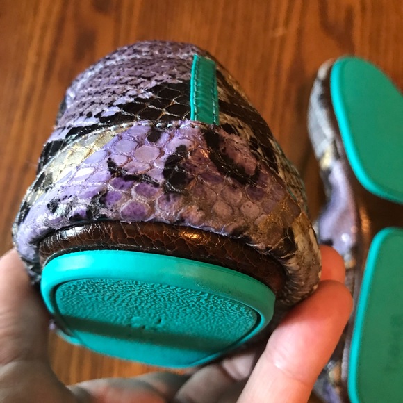 Tieks Lavender Snake Size 13 - Picture 7 of 8
